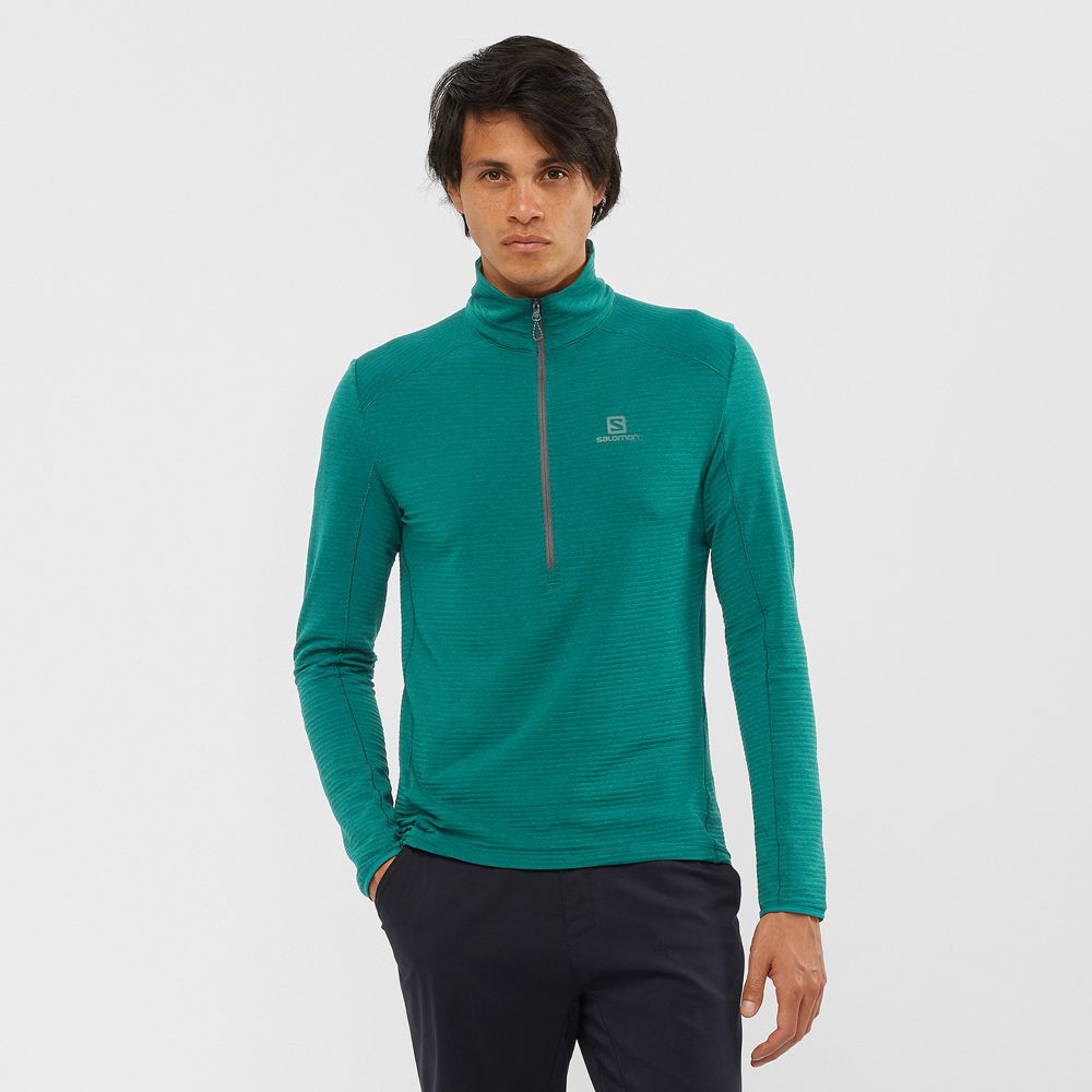 Salomon Israel OUTLINE - Mens Midlayers - Green (IBVO-98562)